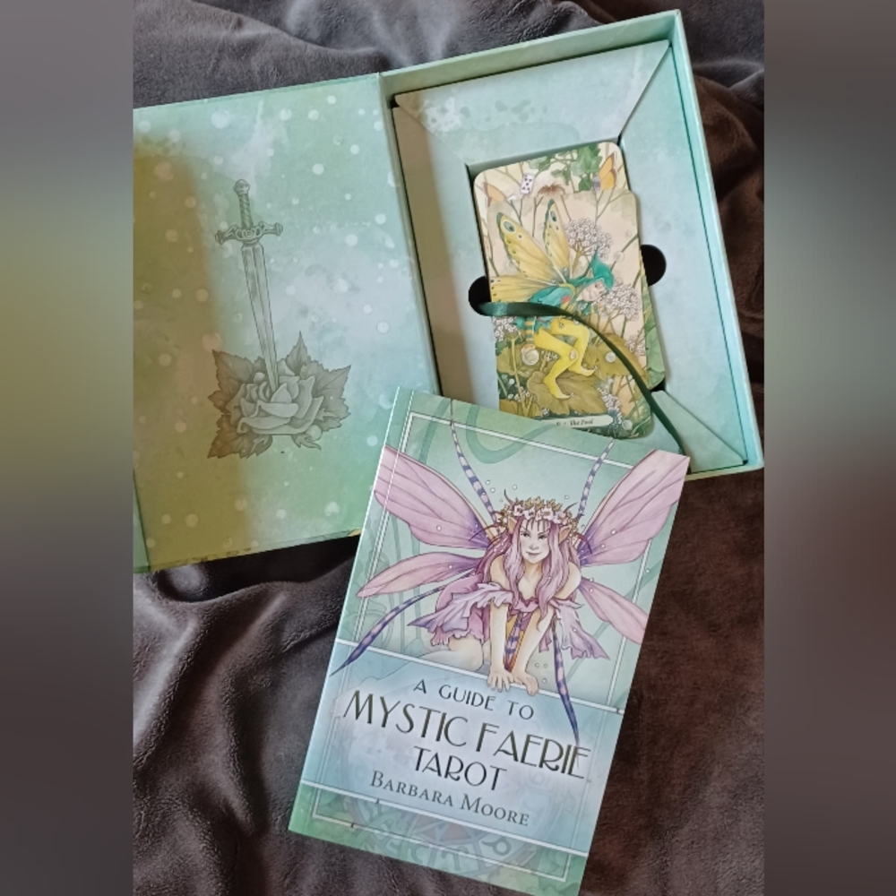 Mystic Fairy Tarot set w guidebook - Picture 3 of 10